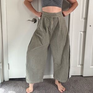 Free People Cool Harbor Wide Leg Pant